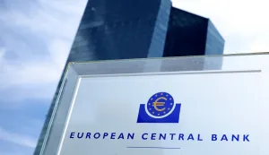 epa11485416 An exterior view of the European Central Bank (ECB) before a press conference following the meeting of the ECB Governing Council in Frankfurt am Main, Germany, 18 July 2024. EPA/FRIEDEMANN VOGEL