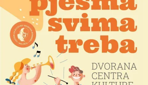 BELI&Scaron;ĆE - Centar za kulturu "Sigmund Romberg"&nbsp;i Amatersko kazali&scaron;te Beli&scaron;će pozivaju&nbsp;na 5. dječji koncert "Pjesma svima treba" koji će se održati u srijedu, 6. svibnja2026.