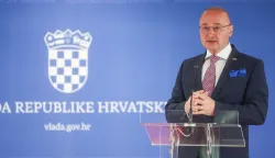 20.04.2026., Zagreb - Odrzana 161. sjednica Vlade RH. Nakon sjednicu izjavu su dali ministri Radman, Coric i Susnjar. Photo: Slavko Midzor/PIXSELL