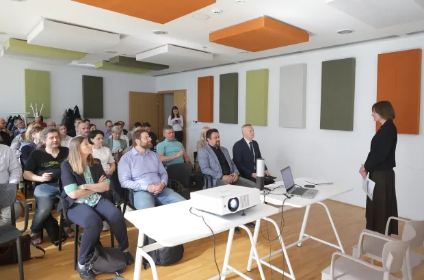 Osijek, 27. 04. 2026., KC, Studio 210, UrbanBlueHealth, EU projekt, projektni partneri, predavnje, SNIMIO BRUNO JOBST