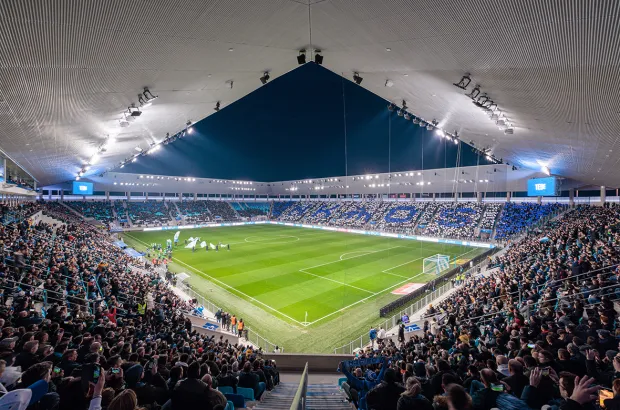 Za Nijemce je Opus Arena najljep&scaron;i stadion na Balkanu!FOTO: NK OSIJEK