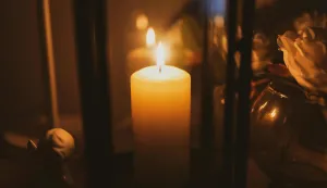 svijeća, smrt, pokop, pogren