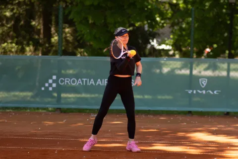 Osijek, 30. 4. 2026., Presica DNNA Ladies Tennis Net 2026Tenis; konferencija za medije; presica; žene; sport