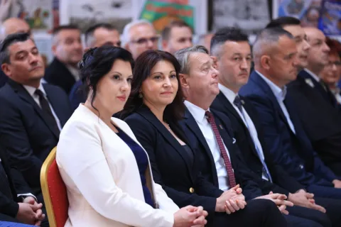 BELI&Scaron;ĆESredi&scaron;nji dio programa obilježavanja Dana grada Beli&scaron;ća - svečana sjednica Gradskog vijeća u palači Gutmann - održan je dan uoči Praznika rada2026.
