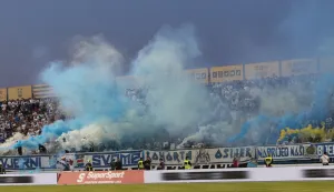 Osijek, 02.05. 2026, Stadion Gradski vrt, nogomet, Vukovar - Osijek, SuperSprot HNL 25/26. Kohorta, navijači.snimio GOJKO MITIĆ