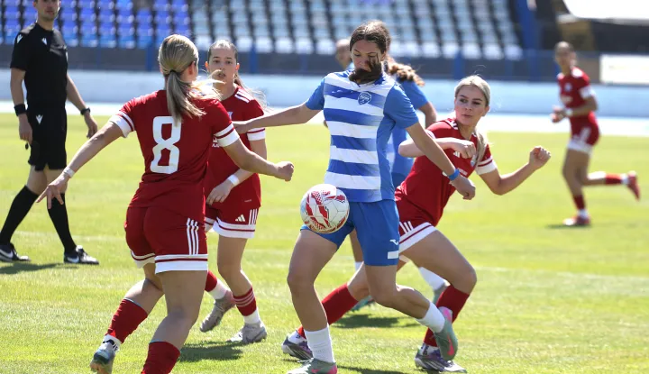 Osijek, 03. 05. 2026., Stadion Gradski vrt, ŽNK Osijek - ŽNK Split, Liga za ostanak SNIMIO BRUNO JOBST