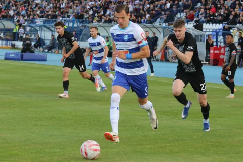 Osijek, 02.05. 2026, Stadion Gradski vrt, nogomet, Vukovar - Osijek, SuperSprot HNL 25/26. Borna Bari&scaron;ić (3).snimio GOJKO MITIĆ
