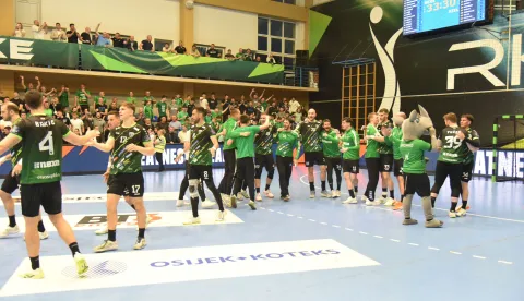 Sportska dvorana OS kralja Tomislava, Nasice - EHF Europska liga, prva utakmica cetvrfinala, RK Nexe - THW Kiel. TRAVANJ 2026FOTO: RK NEXE