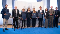 Osijek, 4. 5. 2026., Dodjela Zelenih povelja, ured županiceZelene povelje; županica; županija; priznanje; podjela; dobitnici; očuvanje okoli&scaron;a; ekologija