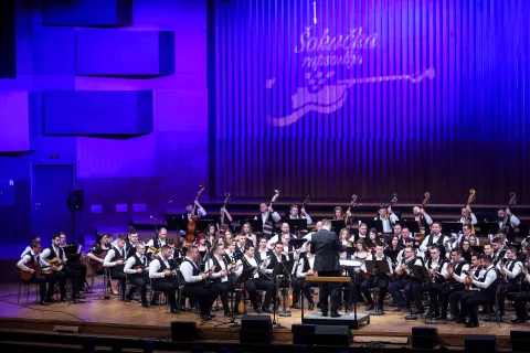 06.04.2025., Zagreb - Koncert "Sokacka rapsodija" u KD Vatroslav Lisisnki.. Photo: Slavko Midzor/PIXSELL