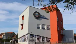 Osijek, 05. 05. 2026, Kuća nogometa, Kupsak ulica. Izvanredna izborna skup&scaron;tina Nogometnao sredi&scaron;ta Osijek...snimio GOJKO MITIĆ