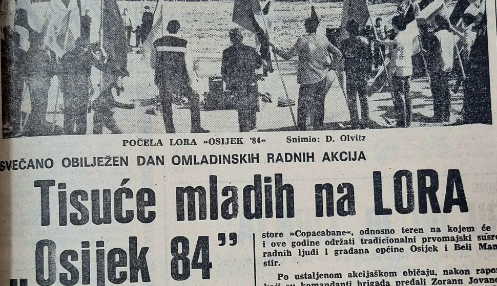 Osamdesete su bole godine...tema: Omladinske radne akcije
