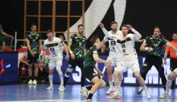 28.04.2026., Sportska dvorana OS kralja Tomislava, Nasice - EHF Europska liga, prva utakmica cetvrfinala, RK Nexe - THW Kiel. Hendrik Pekeler Photo: David Jerkovic/PIXSELL