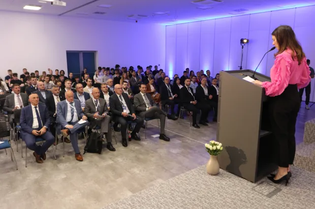 Osijek, 06. 05. 2026, IT park Osijek. Akademski forum obrane i sigurnosti AFOS 2026 - konferencija o nacionalnoj sigurnosti, obrani i tehnolo&scaron;koj budućnosti.snimio GOJKO MITIĆ