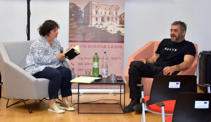 BELI&Scaron;ĆEU organizaciji Gradske knjižnice i čitaonice Beli&scaron;će u prostoru palače Gutmann održana je iznimno nadahnjujuća promocija knjige Blank bosanskohercegovačkog autora Feđe &Scaron;tukanaSVIBANJ 2026.