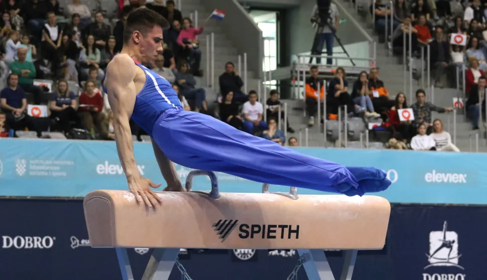 Osijek, 12. 05. 2025, SD Gradski vrt, Dobro World Cup 2025, Osijek. Final day 1. Konj s hvataljkama, Marko Sambolec.snimio GOJKO MITIĆ