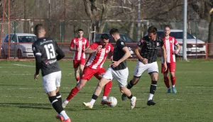 Dalj, 15. 03. 2026., Igrali&scaron;te u Dalju, Radnički (Dalj) - Marsonia (Slavonski Brod), Treća NL Istok  SNIMIO BRUNO JOBST
