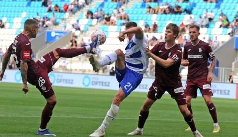 Osijek, 10. 05. 2026, Opus Arena, nogomet, Osijek - Istra, SuprerSport HNL 25/26. Vladan Bubanja (21)snimio GOJKO MITIĆ