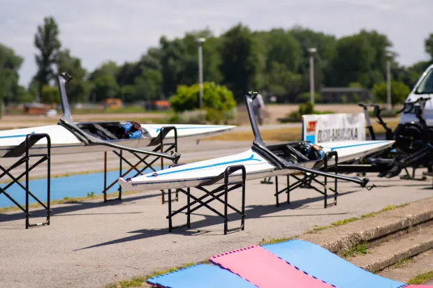 Osijek, 11. 5. 2026., Podjela sportske opreme, Iktus sport; oprema; sportovi; Iktus; sportska oprema; županija; klubovi; sredstva; potpora; sportski klub