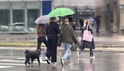 Osijek, 07. 05. 2026., ki&scaron;a, ki&scaron;obran, ki&scaron;ni dan, oblačno vrijeme; slobodnjak, slobodnjaciSNIMIO BRUNO JOBST