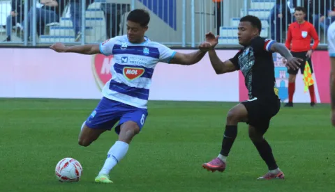 Osijek, 28. 02. 2026, Opus Arena, nogomet, Osijek - Vukovar, SuperSport HNL 25/26. Mejia Moscosco David Mateo (6).snimio GOJKO MITIĆ