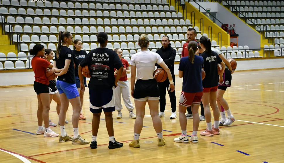 26.03.2026., Slavonski Brod - Trening kosarkasica ZKK "Brod na Savi" Photo: Ivica Galovic/PIXSELL
