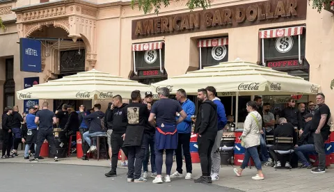 /Foto/ &ldquo;Krkljanac&rdquo; oko Opus Arene i tisuće navijača pod budnim okom policije