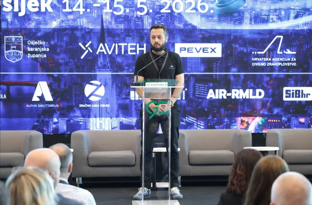 Osijek, 14. 05. 2026., GC, OSIJEK DRON EXPO, otvorenje, sajam, Dragan Kovačević - OrqaSNIMIO BRUNO JOBST