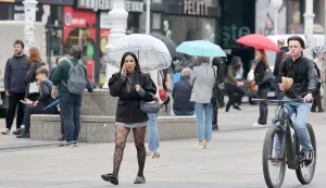 07.05.2026., Zagreb - U cijeloj Hrvatskoj danas se ocekuje promjenljivo, prijepodne i pretezno oblacno te nestabilno vrijeme. Mjestimice kisa i pljuskovi s grmljavinom lokalno mogu biti izrazeniji. Od sredine dana ce&scaron;sca suncana razdoblja, najprije na zapadu. Photo: Patrik Macek/PIXSELL