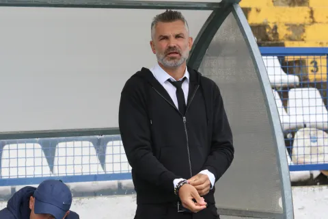 Osijek, 15. 05 2026, Stadion Gradski vrt, nogomet. Vukovar - Varaždin, SuperSport HNL 25/26. Trener Vukovara.snimio GOJKO MITIĆ