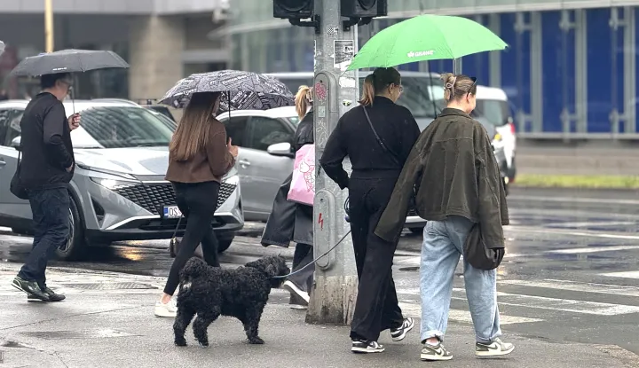 Osijek, 07. 05. 2026., ki&scaron;a, ki&scaron;obran, ki&scaron;ni dan, oblačno vrijeme; slobodnjak, slobodnjaciSNIMIO BRUNO JOBST