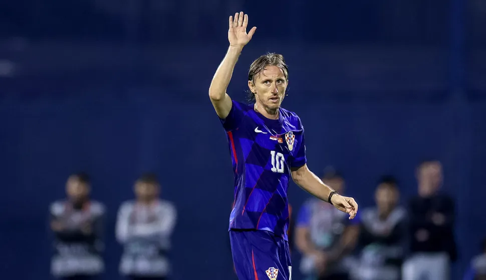 08.09.2025., stadion Maksimir, Zagreb - Kvalifikacije za FIFA Svjetsko nogometno prvenstvo 2026., skupina L, Hrvatska - Crna Gora. Luka Modric. Photo: Igor Kralj/PIXSELL