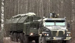 (FILES) This grab from a handout footage released by the Russian Defence Ministry press service on December 30, 2025, shows what is said is deployment of a Russian Oreshnik hypersonic, nuclear-capable missile system for combat duty at an undisclosed location in Belarus. Russia confirmed on May 24, 2026 to have launched a nuclear-capable Oreshnik hypersonic ballistic missile at Ukraine in massive overnight strikes. "In response to Ukraine?s terrorist attacks on civilian infrastructure on Russian territory, the Armed Forces of the Russian Federation carried out a massive strike using Oreshnik ballistic missiles, Iskander air-launched ballistic missiles, Kinzhal hypersonic air-launched ballistic missiles and Tsirkon cruise missiles," as well as drones, the ministry said in a statement. (Photo by Handout/Russian Defence Ministry/AFP)/RESTRICTED TO EDITORIAL USE - MANDATORY CREDIT "AFP PHOTO/Russian Defence Ministry" - HANDOUT - NO MARKETING NO ADVERTISING CAMPAIGNS - DISTRIBUTED AS A SERVICE TO CLIENTS