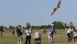 Osijek 24. 05. 2026, Sportsak zračna luka Čepin, Zmajevi nad gradom. Tradicionalna zmajada.snimio GOJKO MITIĆ