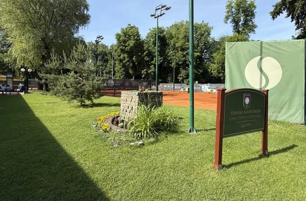 Osijek, 25. 05. 2026., Perivoj kralja Tomislava, Teniski klub Osijek, IFT turnir, press, teniski teren, teniski tereni, tenis, SNIMIO BRUNO JOBST
