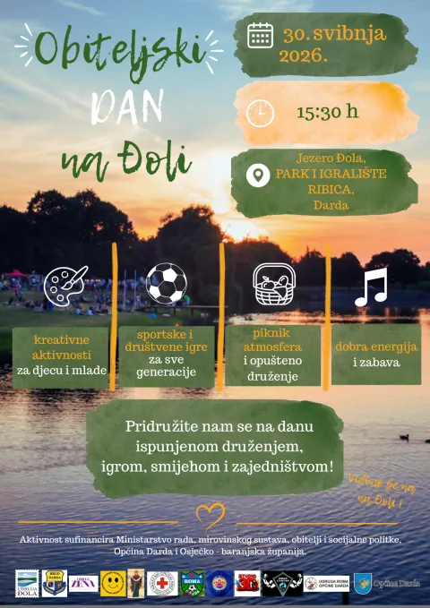Plakat Obiteljski dan na Đoli