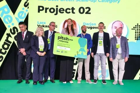 Project O2 - Najbolji zeleni scale-up; Izvor: HGK/arhiva
