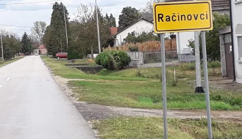 Ulaz u Račinovce, 28. rujna 2020. snimila Marija Le&scaron;ić Omerović