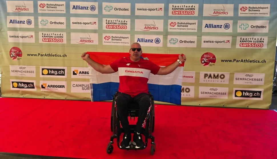 Županović se okušao u dvije discipline, i osvojio dva prva mjesta