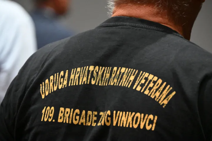 Vinkovci, 26.05.2026. - Svečanom akademijom u Gradskom kazali&scaron;tu Joza Ivakić obilježena 35. obljetnica osnutka 109. brigade ZNG Vinkovci. foto HINA/Gordan PANIĆ/ gp