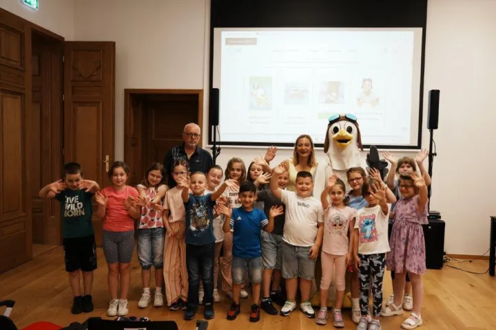 Od galeba Marka djeca naučila sve o Kopačkom ritu