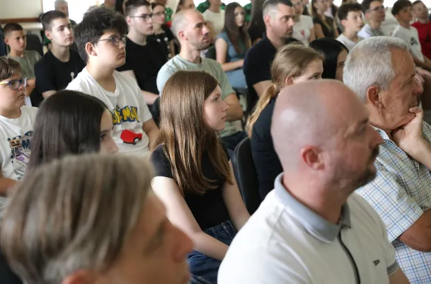 Osijek, 28. 05. 2026., GČ Jug 2, sat povijesti, branitelji i učenici, Dan državnosti, Dan GČ Jug 2SNIMIO BRUNO JOBST