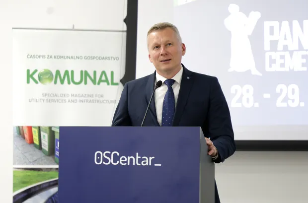 Osijek, 28. 05. 2026., IT centar, UKOP, 80. obljetnica, konferencija, Pannonian Cemetery Days, Tihomir Florijančić SNIMIO BRUNO JOBST