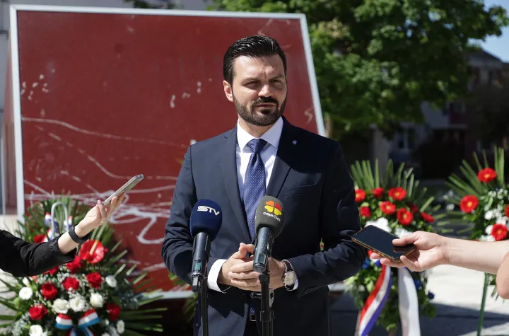 Osijek, 29. 05. 2026., Jug 2, Dan GČ Jug 2, vijenci za branitelje, svečana sjednica Vijeća GČ Jug 2, Dragan VulinSNIMIO BRUNO JOBST