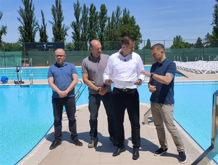 Otvorena kupali&scaron;na sezona na Plivali&scaron;tu Vukovar, Filip Su&scaron;ac, 30. svibnja 2026