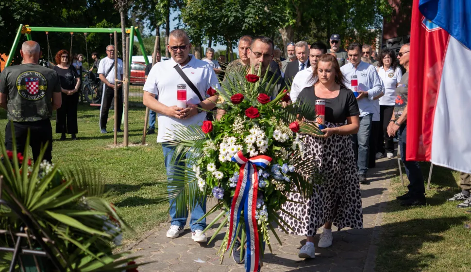 Josipovac, 30. 5. 2026., Obilježavanje Dana državnosti i dana josipovačkih braniteljaDan državnosti; vijenci; obilježavanje; branitelji