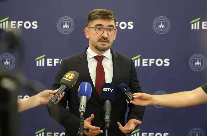 Osijek, 26. 05. 2026., EFOS, 65 godina fakulteta, svečana sjednica, Velibor Mačkić SNIMIO BRUNO JOBST