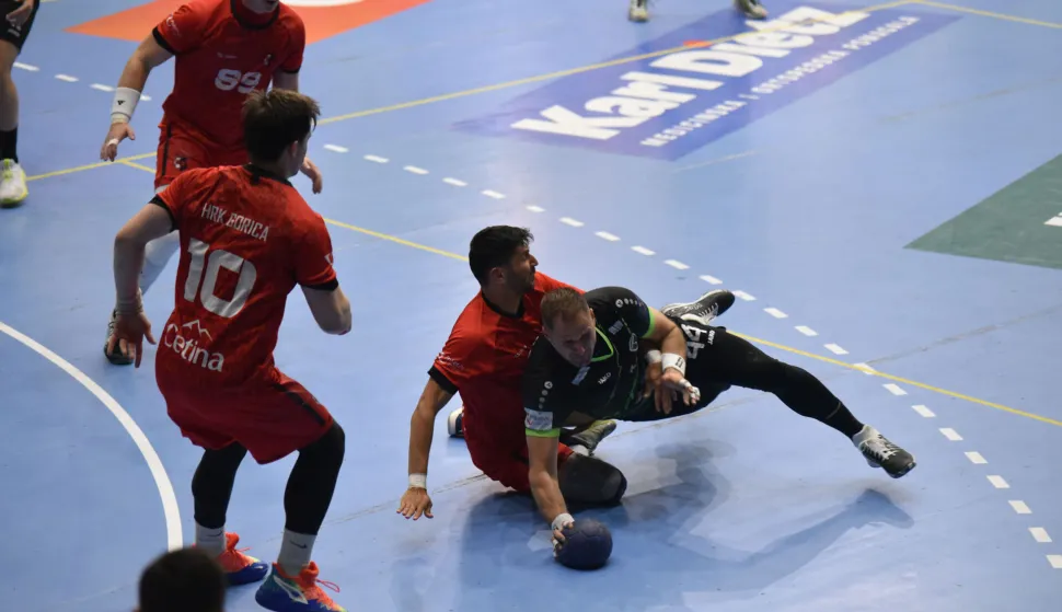Paket24 Premijer liga29.05 2026.Pobjeda Gromova u 1. kolu Doigravanja za EuropuPaket24 Premijer liga - Doigravanje za Europu, 1. koloRK NEXE - HRK Gorica 34:26 (19:15)svibanj 2026FOTO: RK NEXE