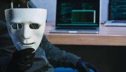 ransomware maleware virus haker maska kompjutor ilustracija freepik