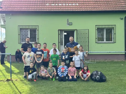 Početak &Scaron;kole nogometa u Čepinskim Martincima je početak jedne lijepe priče